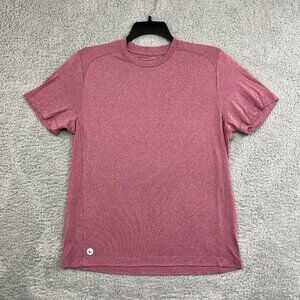 Untuckit T Shirt Mend Medium Light Red Performance Athletic Comfort Tee